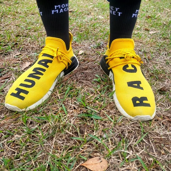 adidas NMD HU (Size 12)
Pharrell Human Race Yellow Adidas NMD HU Pharrell Williams Human Race Yellow BB5491  main image 3